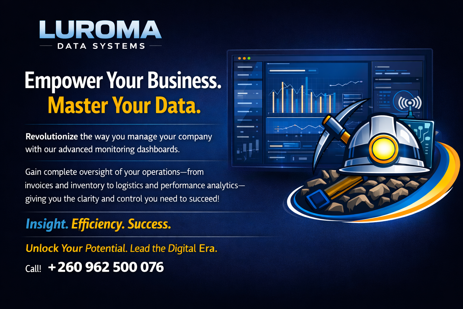 Luroma Data Systems — Empower Your Business. Master Your Data.